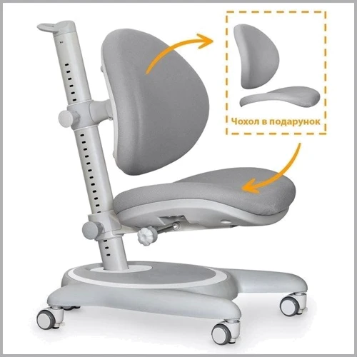 Детское кресло Mealux Ortoback Duo Base Grey (Y-508 G Base): Возраст ребенка От 3-х лет