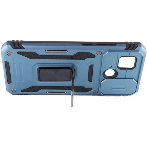 Чохол для телефона Mobile Case Camshield Army Ring Light Blue для Xiaomi Redmi 10C: Колір блакитний
