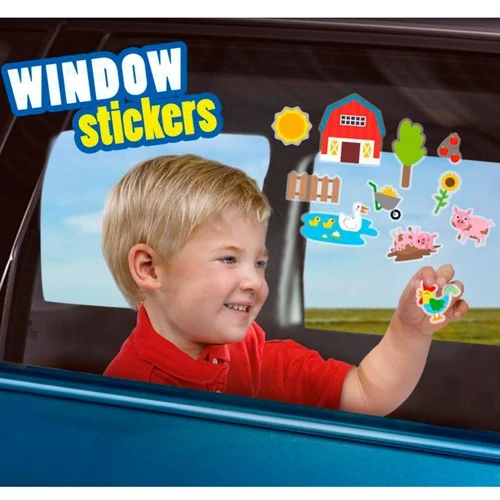 Набір наклейок на вікна SES Creative Весела Ферма (14271S)