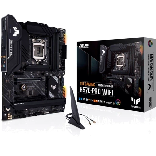 ASUS TUF GAMING H570-PRO WIFI: Оперативная память 4xDDR4 5000 МГц, до 128 ГБ