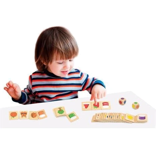 Дерев'яний пазл-гра Viga Toys Вивчаємо кольори (44505) фото 6