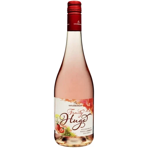 Напій ароматизований на основі вина плодово-ягідного Katlenburger Fruity Hugo Erdbeer Cocktail 0.75 л (FSH_4001486068702)