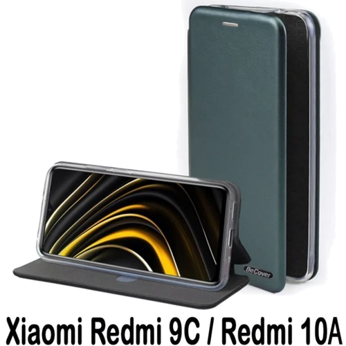 Аксессуар для смартфона BeCover Book Exclusive Dark Green for Xiaomi Redmi 10А (707950): Пленка в комплекте нет