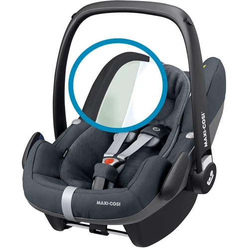 Автокресло MAXI-COSI Pebble PRO i-Size Essential Graphite (8799750120): Внутренние ремни 3-х точечный ремень с мягкими накладками