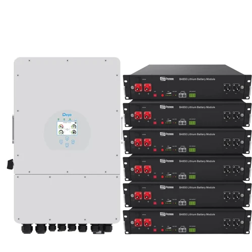 

Система хранения энергии Deye SUN-6K-SG03LP1-EU-6DY14.4K-LFP 6kW 14.4kWh 6BAT LiFePO4