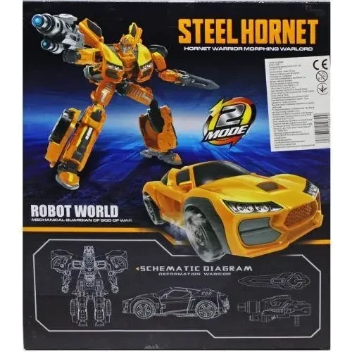 Трансформер пластиковый li jiang bian xing Stell Hornet (LJ1696): Тип игрушки Робот-автомобиль