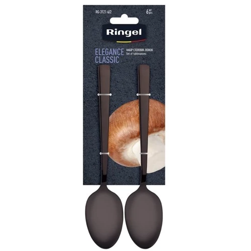Набор столовых ложек RINGEL Elegance Classic 6 шт. на блистере (RG-3121-6/2)