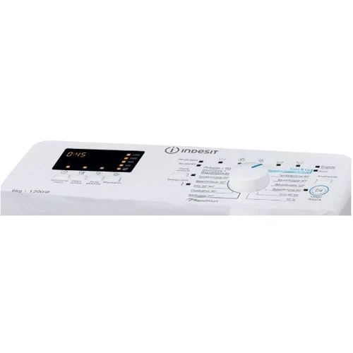 Стиральная машина Indesit BTW S6230P PL/N: Тип загрузки вертикальная