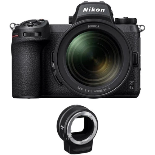 

Nikon Z6 Ii Kit Z 24-70mm f/4 S + Ftz Mount Adapter (VOA060K003)