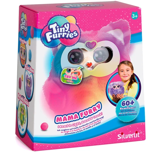 Интерактивная игрушка Tiny Furries S2 – МАМА ЛАЙМ (83683-LI): Рекомендуемый возраст от 3 лет