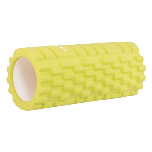 Массажный ролик Springos 33x14 см желтый (FR0015)