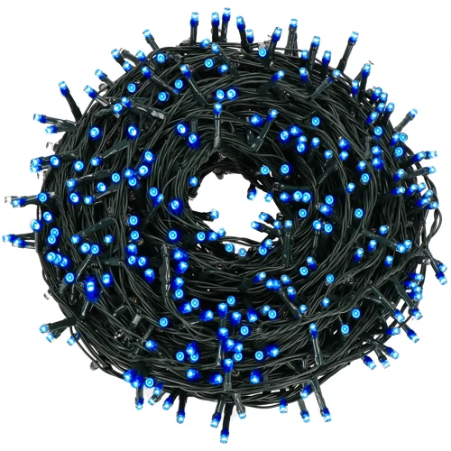 Гирлянда Springos уличная 15 м 300 LED голубая (CL0323) фото 6