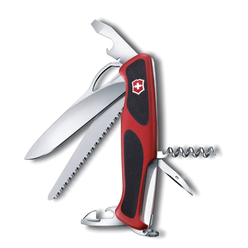 Мультитул Victorinox RangerGrip 79 130мм/12предметов/красный-черный (0.9563.MC)