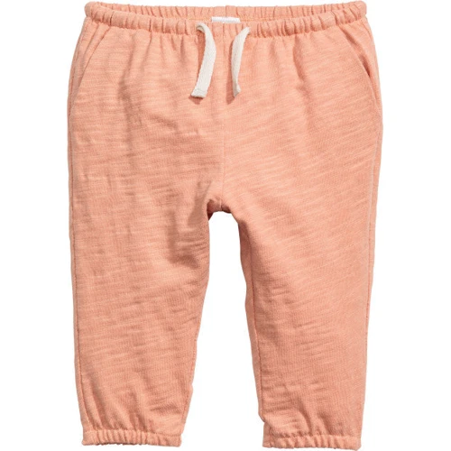 Брюки H&M 5152425 56 см персиковые