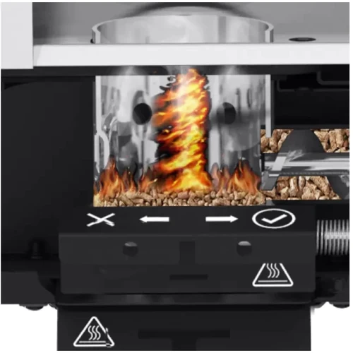 Пелетний гриль Broil King Baron 400: Конструкція Закрытый
