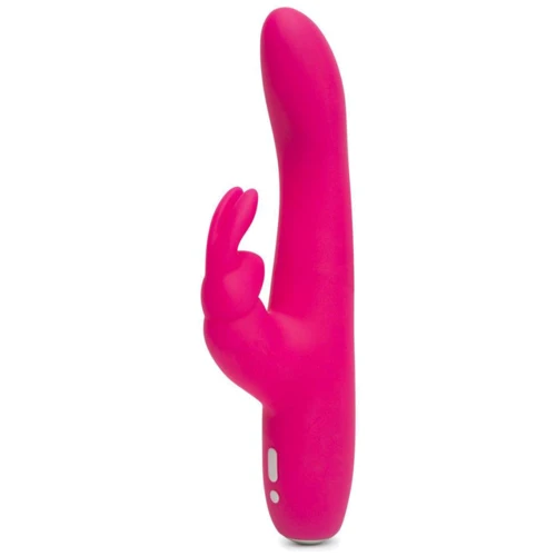 Вибратор кролик Happy Rabbit Slimline Плавный изгиб Lovehoney розовый