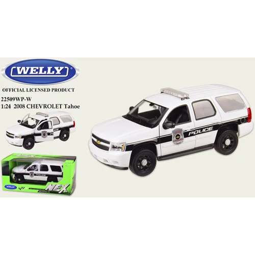 Машина металлическая Welly CHEVROLET TAHOE (22509WP-W)
