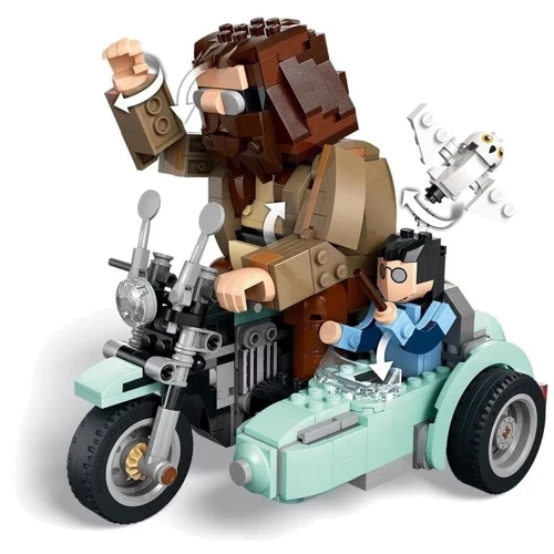 Конструктор LEGO Harry Potter Поездка Хагрида и Гарри на мотоцикле 617 деталей (76443) фото 5