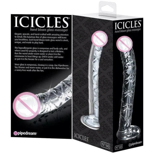 Фаллоимитатор Icicles No 60, 15x2.5 см