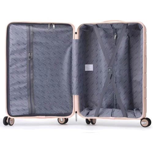 Чемодан Semi Line 20" (S) Cappuccino (T5770-1): Тип ручки Телескопическая ручка, Короткая ручка