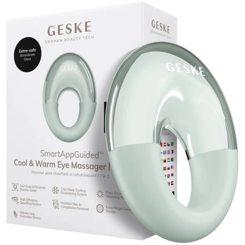 Массажер GESKE Cool&Warm Eye Massager 7в1 green
