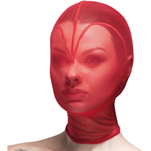 Маска сердце сетка с полностью закрытым лицом Feral Feelings - Hearts Mask Red/Red: Производитель Feral Feelings