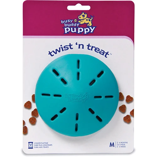 Суперміцна іграшка Premier Twist`n Treat Puppy для цуценят 10-22 кг блакитна M