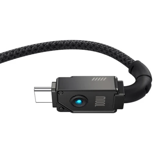 Кабель Baseus USB Cable to USB-C Unbreakable Series 2m 100W Cluster Black (P10355801111-01): Тип USB Cable - USB-C