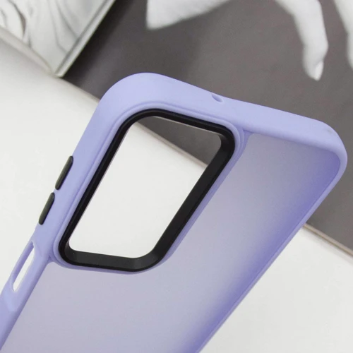 Чехол для телефонов Epik TPU+PC Lyon Frosted Case Purple for Samsung M336 Galaxy M33 5G: Материал TPU (термополиуретан) и поликарбонат