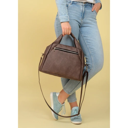 Жіноча спортивна сумка Sambag Vogue BQS світло-коричнева (90153061): Країна виробник Украина