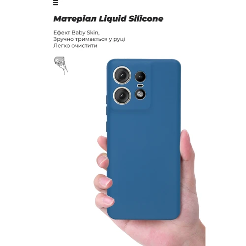 Чехол для телефонов ArmorStandart ICON Case Camera cover Blue for Motorola Edge 50 Pro (ARM77306) фото 7