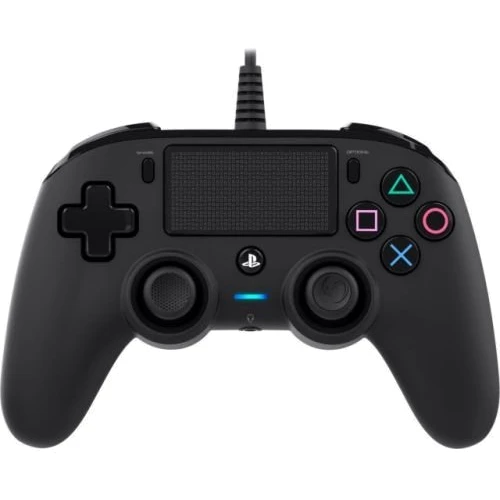 Аксесуар для приставки Nacon Wired Compact PlayStation 4 Controller Black (PS4)