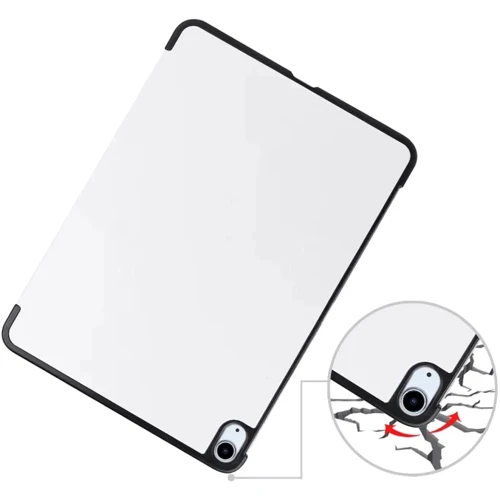Аксессуар для iPad BeCover Smart Case White for iPad Air 11 (2024 / 2025) (711597): Особенности трансформируется в подставку, Надежная защита от царапин и загрязнений, режим автопробуждения/сна, Складывается в подставку, Стильный дизайн, Удобно держать в руке