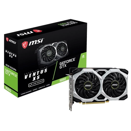 Видеокарта MSI GeForce GTX 1660 VENTUS XS OC 6GB