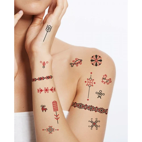 Тимчасові тату TATTon.me Ornaments mix (TMOrnaments)