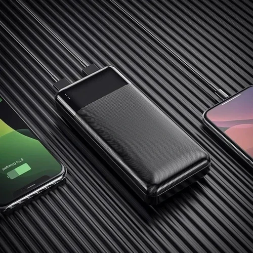 Внешний аккумулятор Hoco Power Bank 20000mAh J72A Easy Travel Black: Тип батареи Литий-полимерные