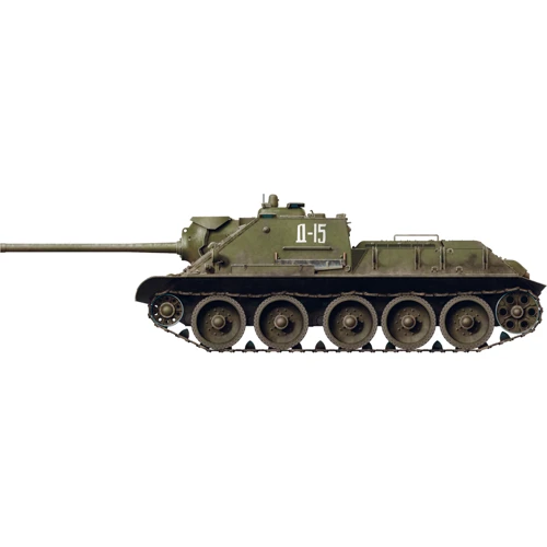 Сборная модель MiniArt Советская САУ СУ-85 образца 1944 г., ранних выпусков набор с полным интерьером (MA35204) фото 12