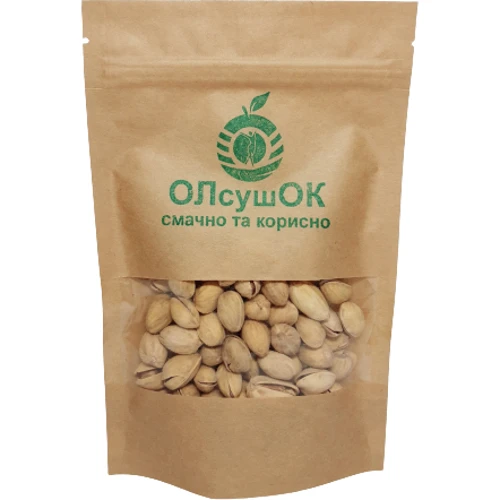 Фисташки ОЛсушОК жареные соленые в скорлупе 80 г (4820252920194)