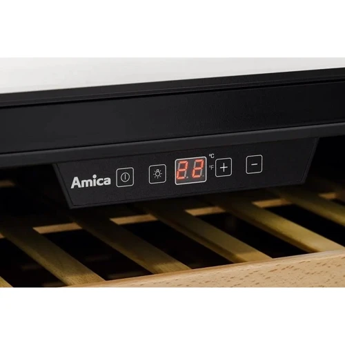 Встраиваемый винный шкаф Amica WCB1K54B24.1: Размеры ВxШxГ, см 45.5х59х56