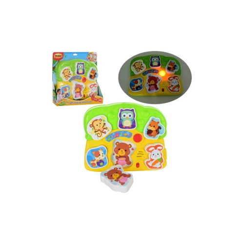 Развивающая музыкальная игрушка пазл Животные WinFun (0771-NL): Тип музыкальная игрушка