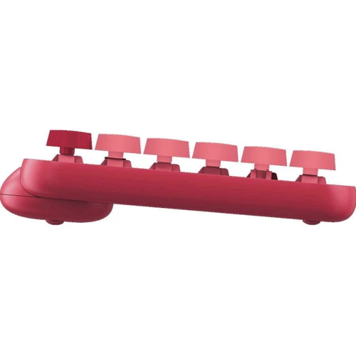 Клавіатура Logitech POP Keys Wireless Mechanical Keyboard Heartbreaker Rose (920-010718): Кількість клавіш 87