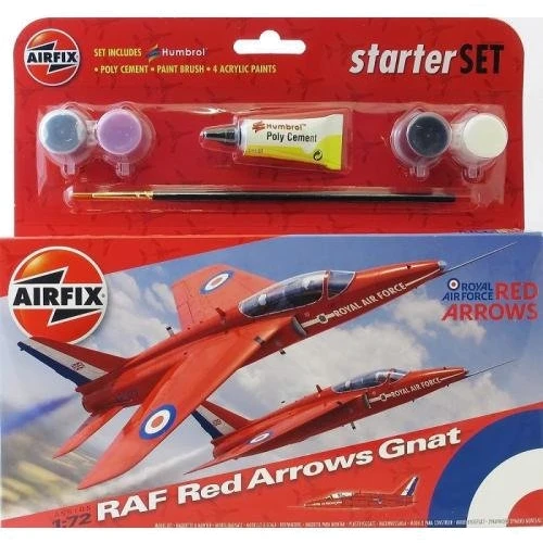 Подарочный набор Airfix Самолет Red Arrows Gnat (AIR55105)