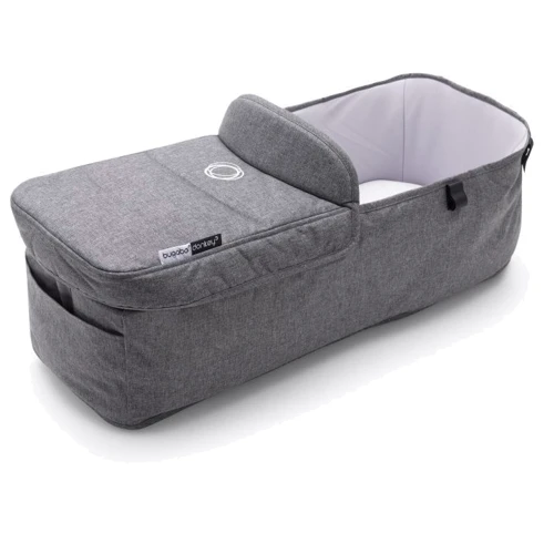 Текстиль на люльку і прогулянку Style Set для коляски Bugaboo Donkey 3 Grey Melange, сірий фото 4