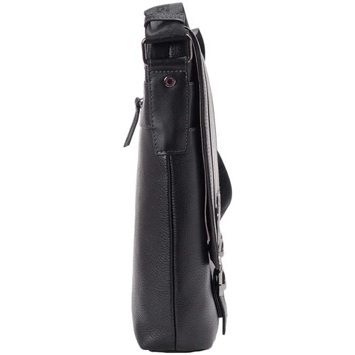 Мужская сумка почтальонка Giorgio Ferretti черная (SHIGF1458-black): Тип ручки Плечевой ремень, Без ручки