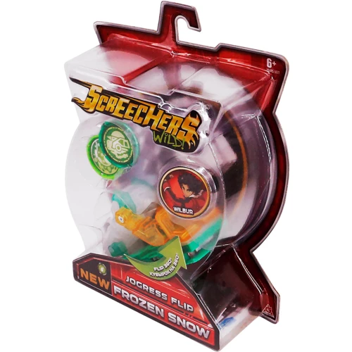 Машинка-трансформер Screechers Wild! S2 L1 - Фроузэн Сноу (EU684202) фото 5