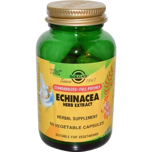 Solgar Echinacea Herb Extract 60 Vegetable Capsules