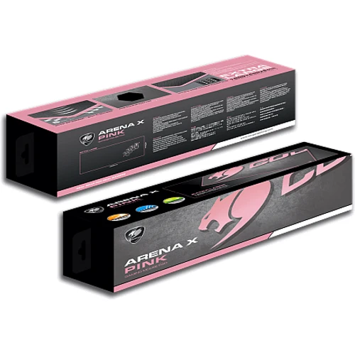 Ігрова поверхня Cougar Arena X Pink: Тип поверхні Гладка (speed)