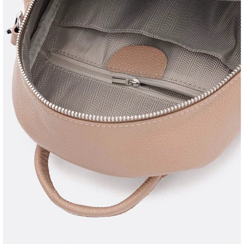 Жіночий рюкзак Ricco Grande бежевий (K188815be-beige): Фактура Матовая, Зернистая