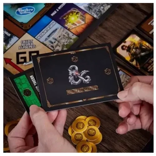 Настольная игра Hasbro Монополия D&D: Честь воров (Monopoly Dungeons & Dragons: Honor Among Thieves) (англ.)