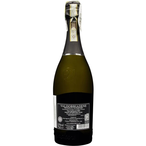Вино ігристе Vedova Valdobbiadene Prosecco Superiore Millesimato Dry біле сухе 0.75 л (FSH_8020502027031): Об'єм, л 0.75